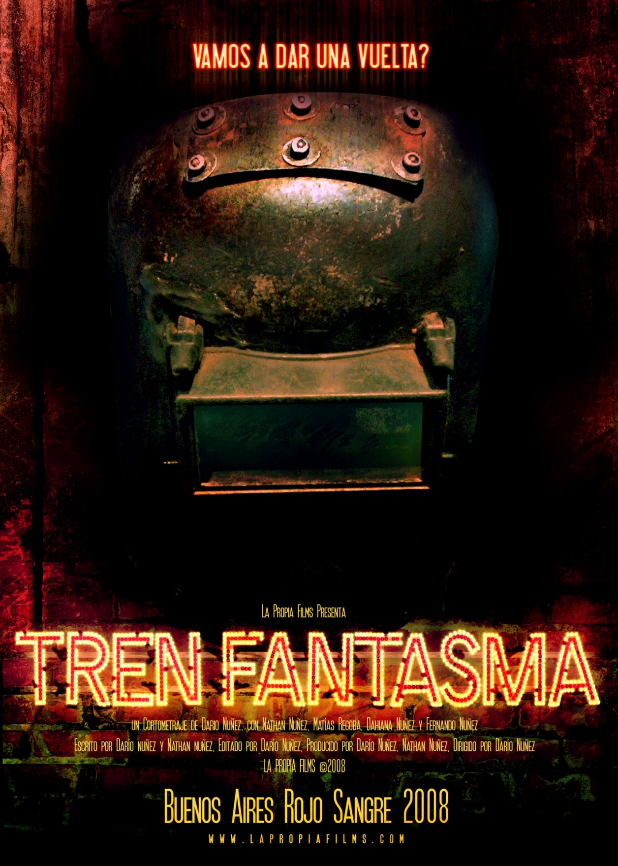Tren Fantasma Poster